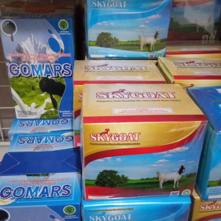 

PROMO SALE Susu kambing etawa bubuk 1 box isi 1 saset