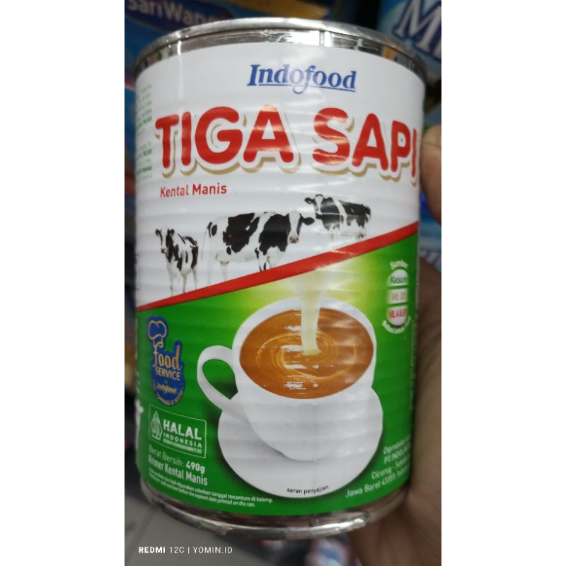 Krimer Tiga Sapi Kental Manis