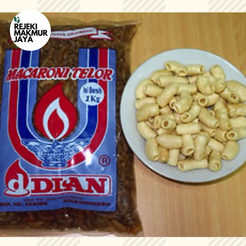 

1 KG Macaroni Dian mentah Makroni goreng Makaroni Snack Viral Murah Indonesia