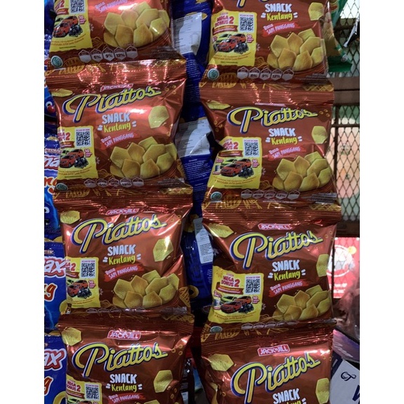 

Cuci gudang Piattos Sapi Panggang 2 Gram Renceng isi 1 Sachet x 2Gr ECERAN 2 LEBIH BESAR
