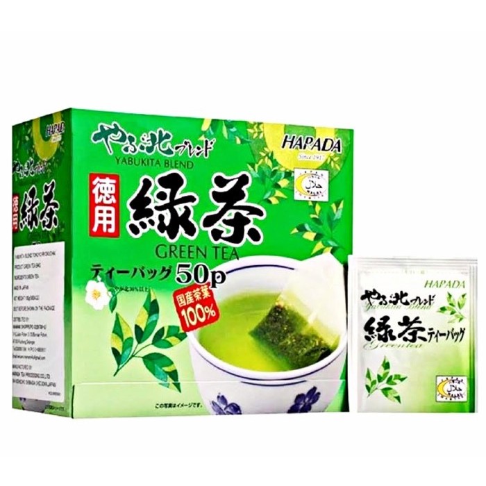 

Harada Green Tea /Teh Hijau Japan Ocha Jepang (2gr 50Tea Bag)100gr