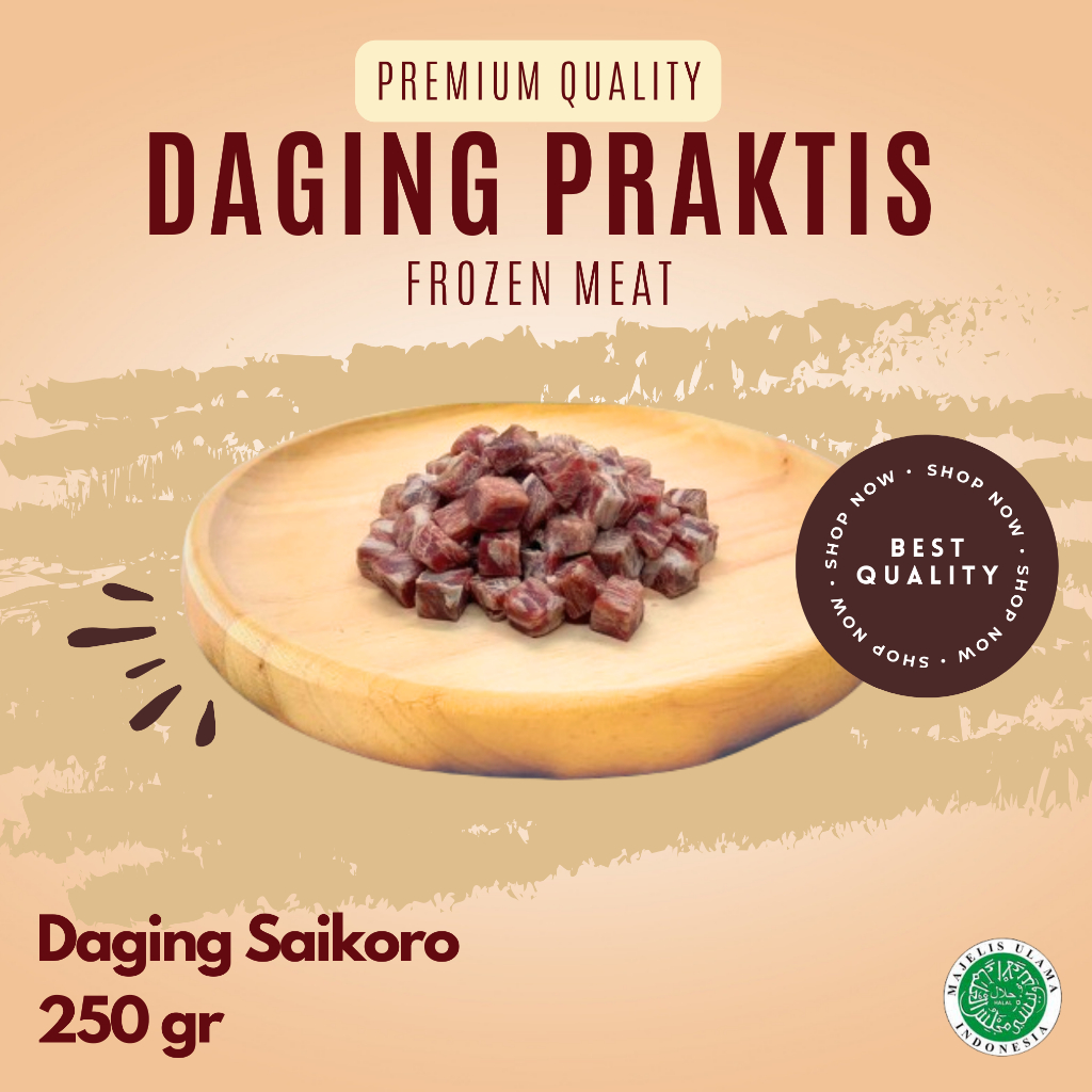 

Daging Saikoro 250 gr