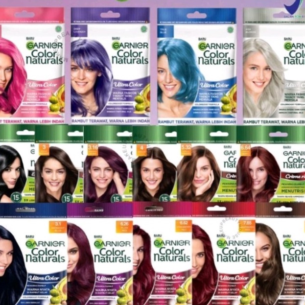 STAR  GK  Garnier Colour Natural Hair Sachet New Warna Pastel