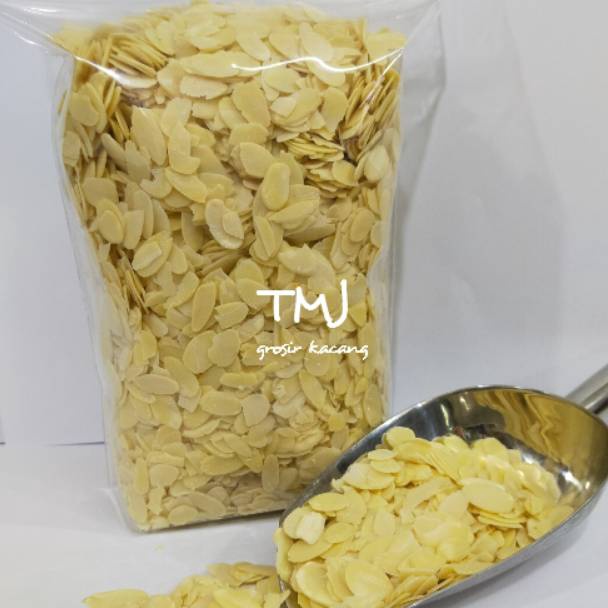 

FLASH SALE ALMOND SLICE MENTAH 5gr irisan tipis