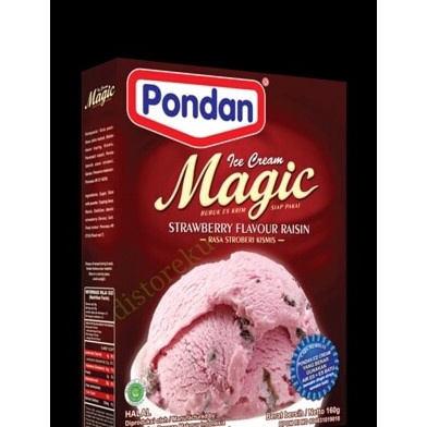 

99 BRANDS FESTIVAL bubuk es krim instan STROBERI PONDAN ICE CREAM MAGIC STRAWBERRY 16gr