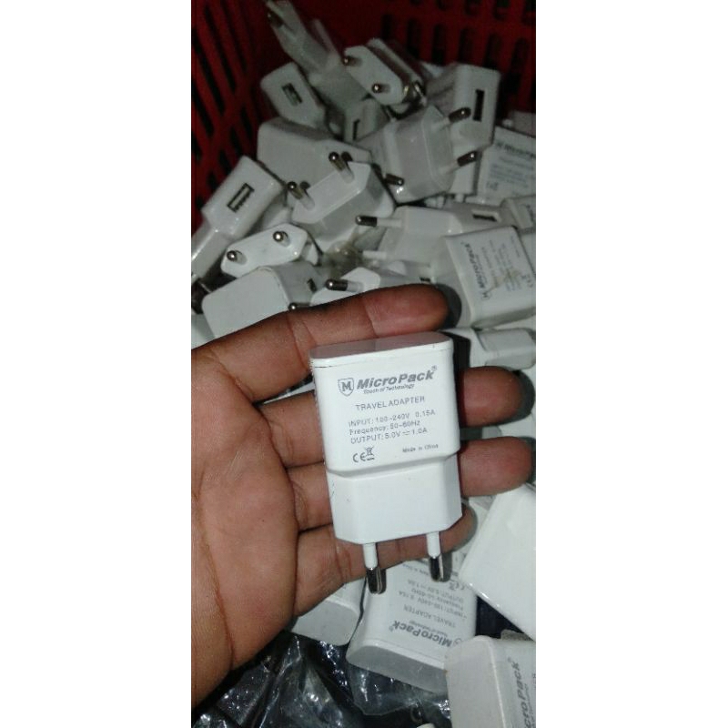 BATOK Charger USB Micropack 1A murah