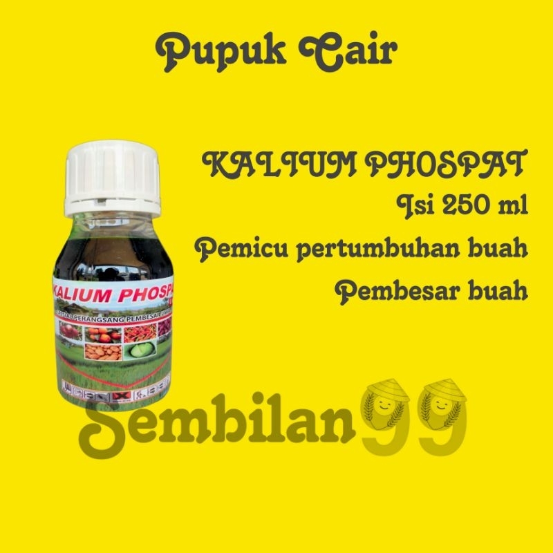 Pupuk pembesar buah KALIUM PHOSPAT ORI untuk segala jenis tanaman