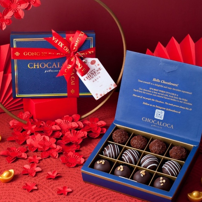 

PALING AMPUH CNY Imlek Hampers Chocoballs by Chocaloca