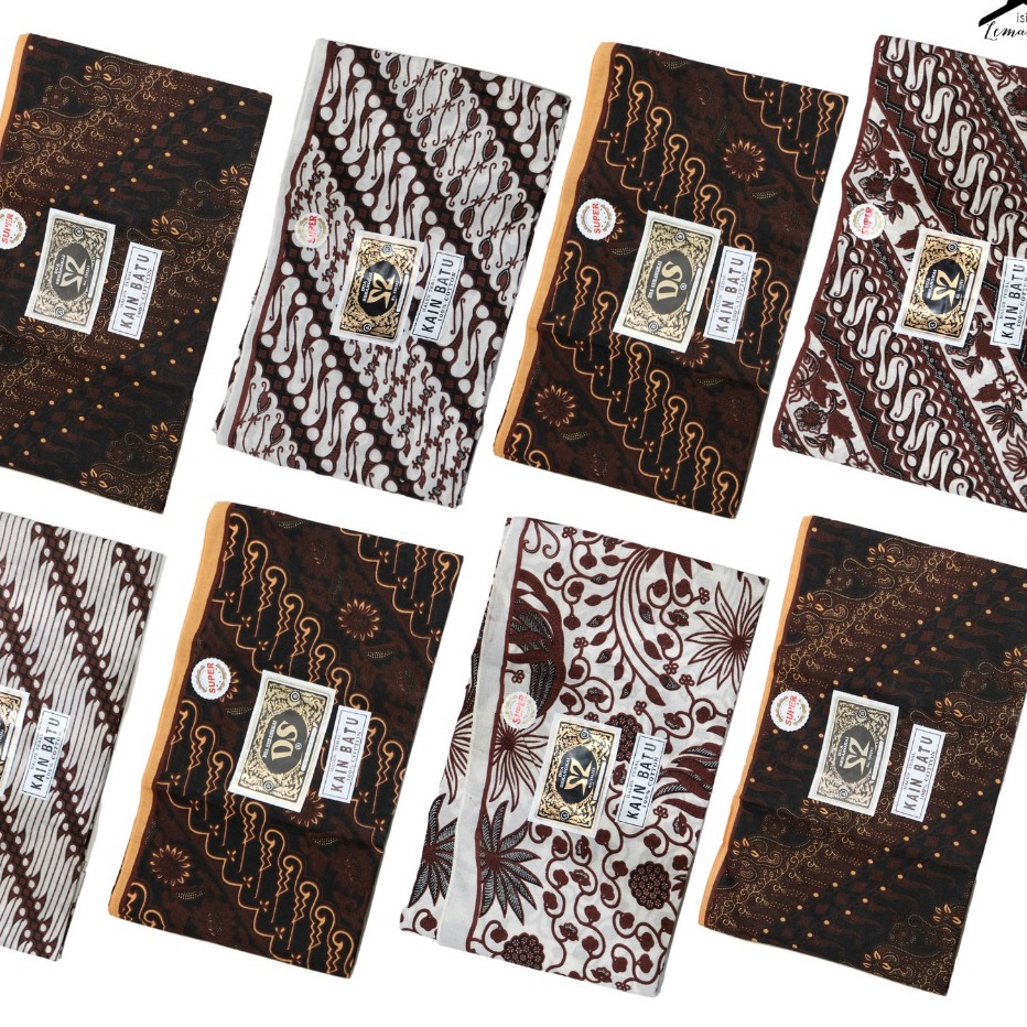 GROSIR Kain Panjang Jarik Bahan Batik Katun DUA SERANGKAI