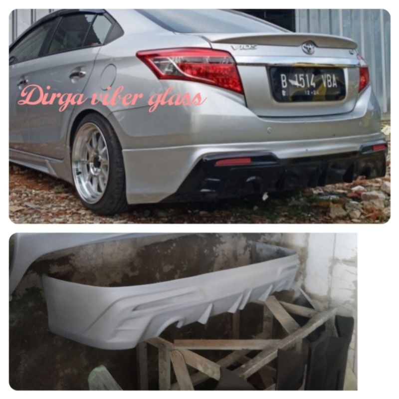 bodykit belakang Vios gen3 model drip