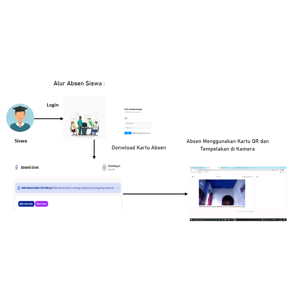Aplikasi Absensi Siswa Dengan QR Code