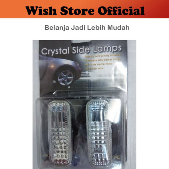 SALE Lampu Samping Fender Sein Side Lamp Ferio 1996 - 2000 / Crv Kristal