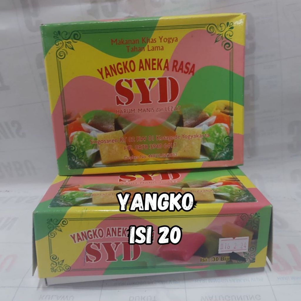 

YANGKO Merk JAGO 500Gram ANEKA RASA Oleh Oleh Khas Jogja Enak Murah Kenyal Produk Selalu Baru Fresh