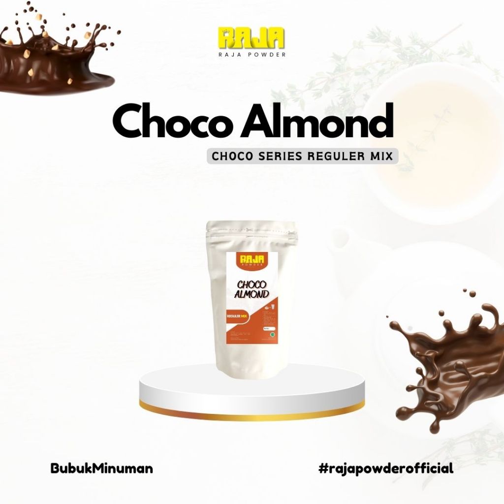 

Bubuk Coklat Almond Bubuk Minuman Choco Almond Powder 250 gram