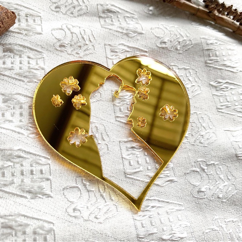 SILUET COUPLE MEMPELAI PERNIKAHAN