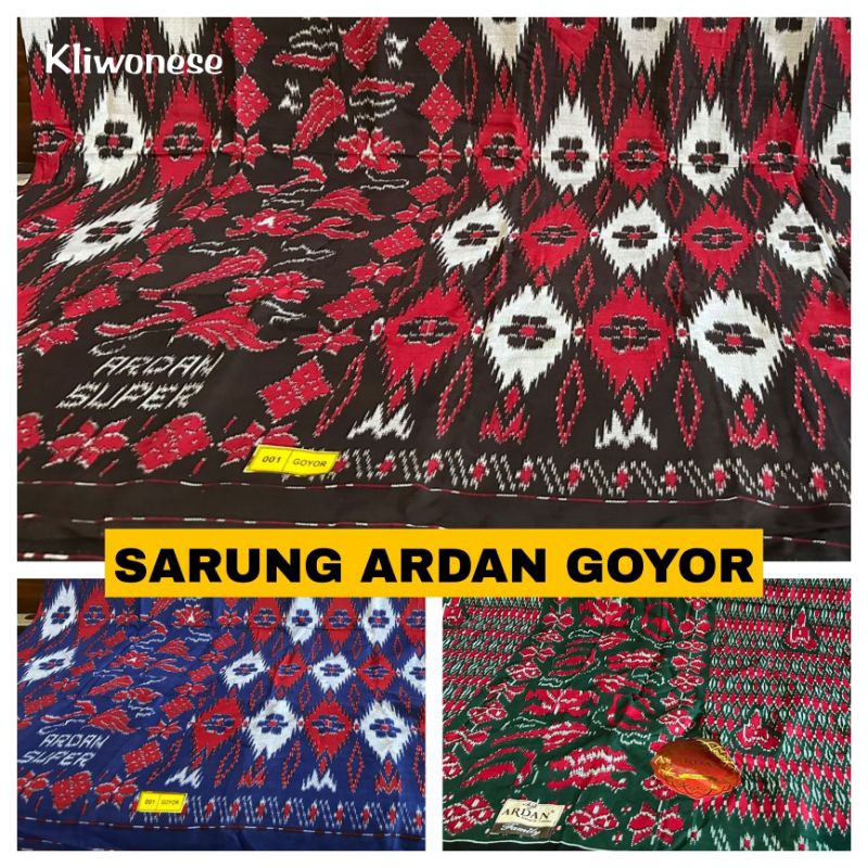 Sarung Goyor Ardan by Ketjubung Original