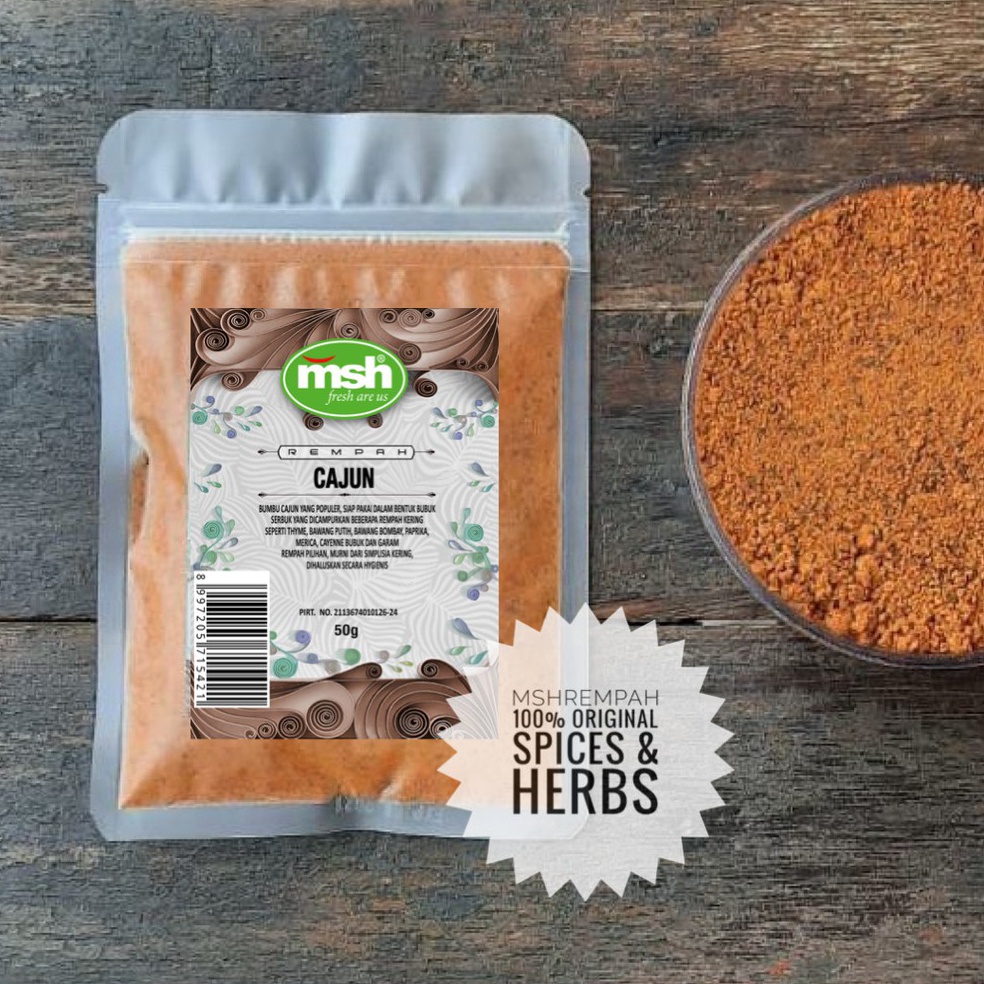 

DISKON Cajun Bubuk