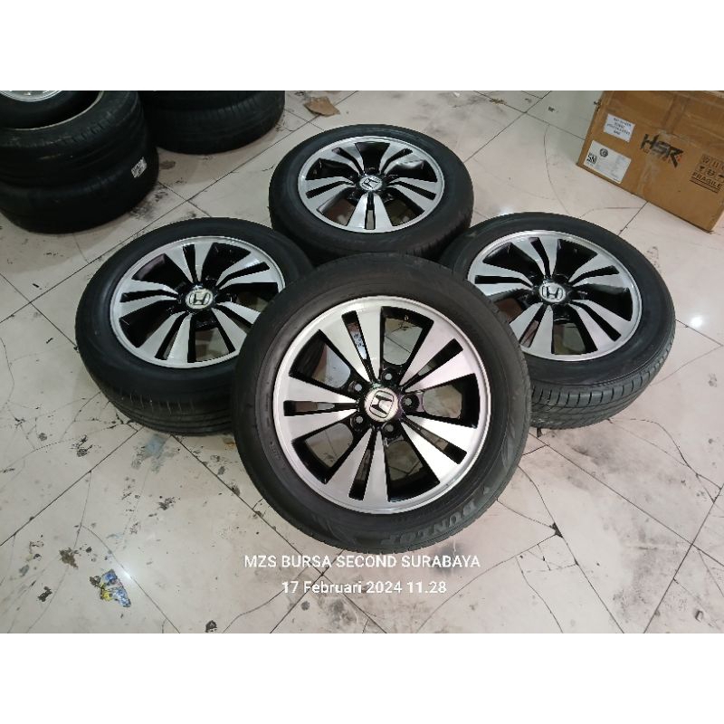 Velg Honda Acoord ring 16x6,5 pcd 5x114 et 50 ban 195 60 16 dunlop