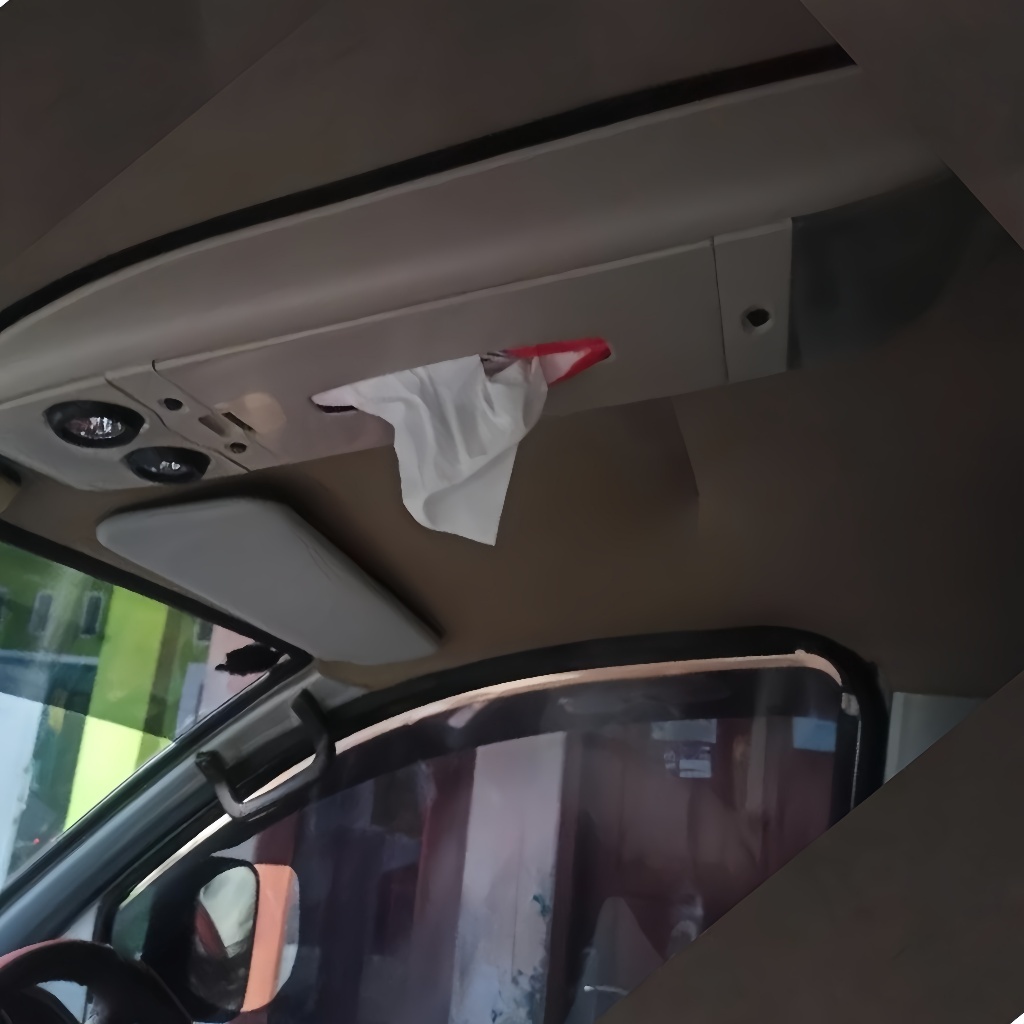 Roof Console / Kockpit Tempat Tisu Kabin Plafon Zebra Espass Plus Lampu Polos