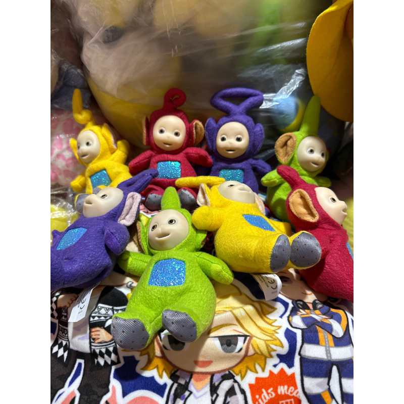 Boneka Teletubbies Original Import 1 set isi 4 Tinky Winky Dipsy Lala Poo