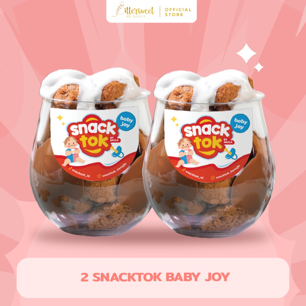 

COD TERMURAH Bittersweet by Najla Bundle Snacktok Baby Joy 2 Pcs