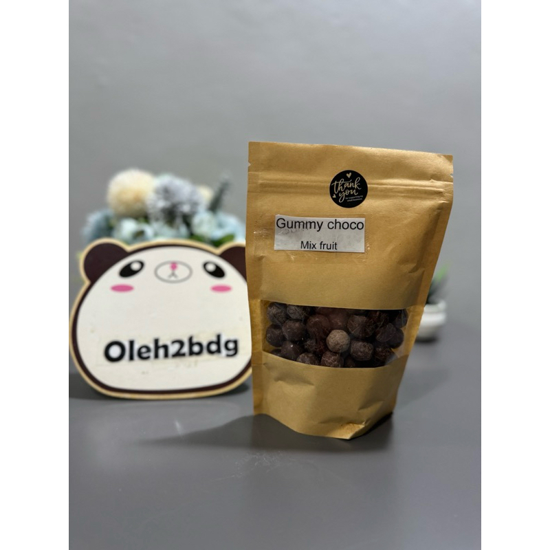 

Coklat yupi gummy bites mix fruit jelly