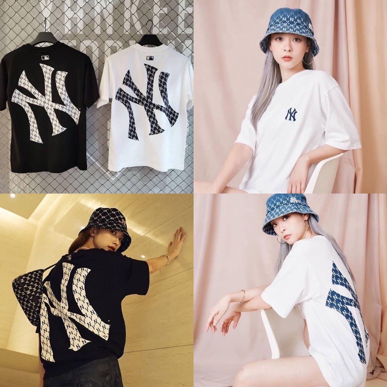 ORIGINAL MLB Yankess Monogram Tshirt  Kaos MLB