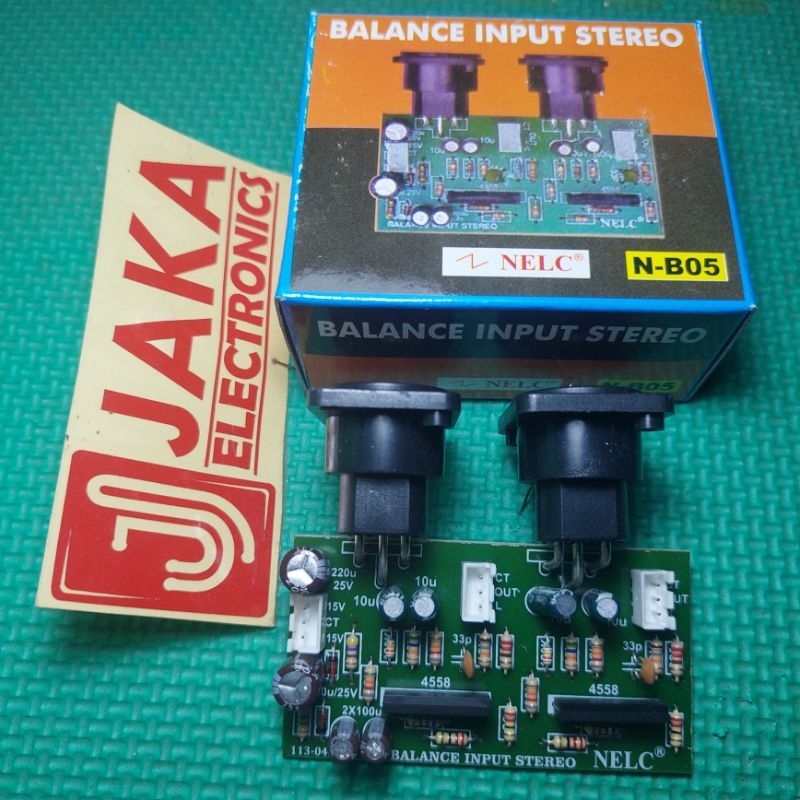 Kit Balance Input Stereo NELC N-B05