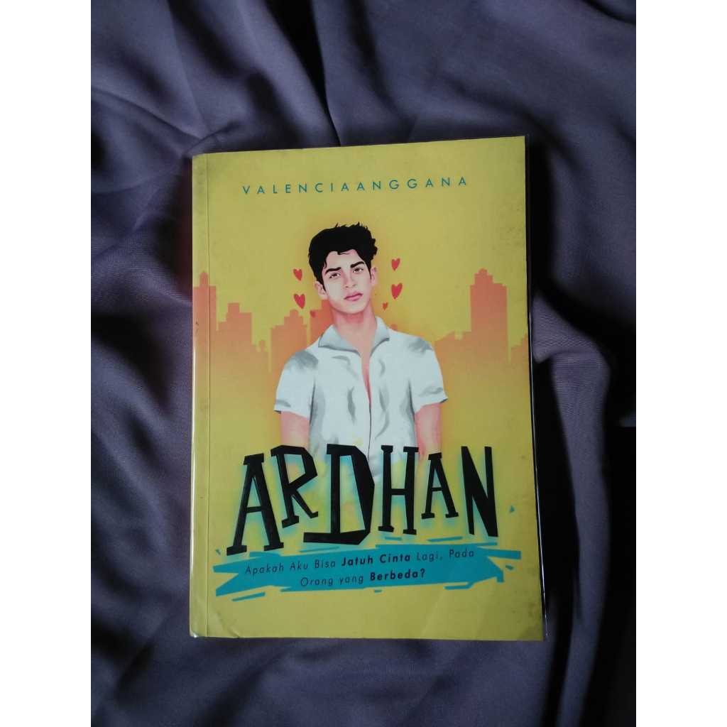 ARDHAN (Preloved Novel + edisi  sign author)