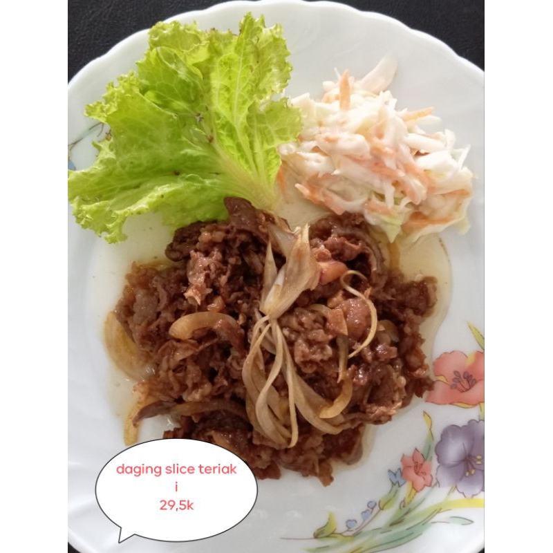 

daging slice teriakk/frozen