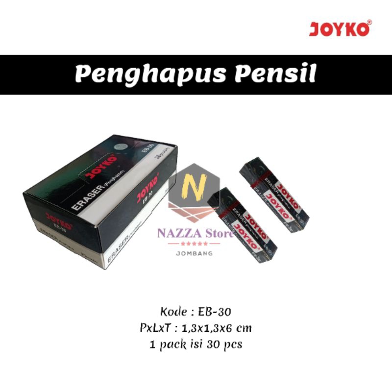 

Joyko Eraser Sedang EB-30 1Pcs