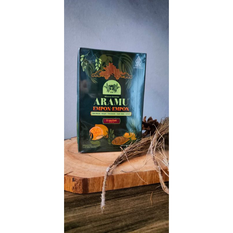 

ARAMU EMPON-EMPON / MINUMAN BOTANIKAL / JAMU INSTAN SACHET SIAP MINUM