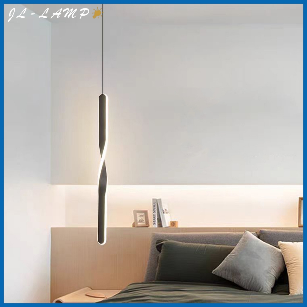 Lampu Gantung Panjang Kreatif Lampu Gantung Dekorasi Ruang Tamu Minimalis Lampu Gantung Samping Tempat Tidur Kamar Tidur