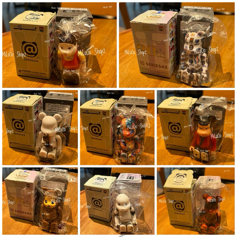 BEARBRICK BE@RBRICK 100% Series 42 44 - BLINDBOX BEARBRICK