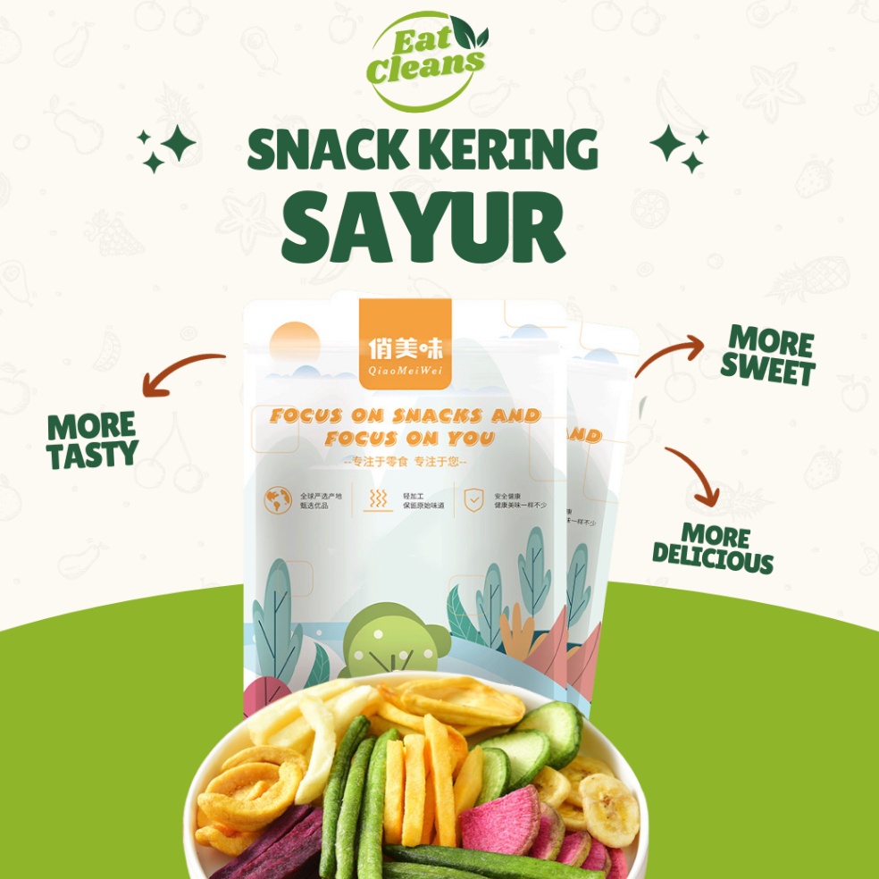 

PROMO ALE HALAL Cemilan Snack Sayur Buah Kering Dried vegetable and fruit Snack Sehat Diet Guilty Free Snack