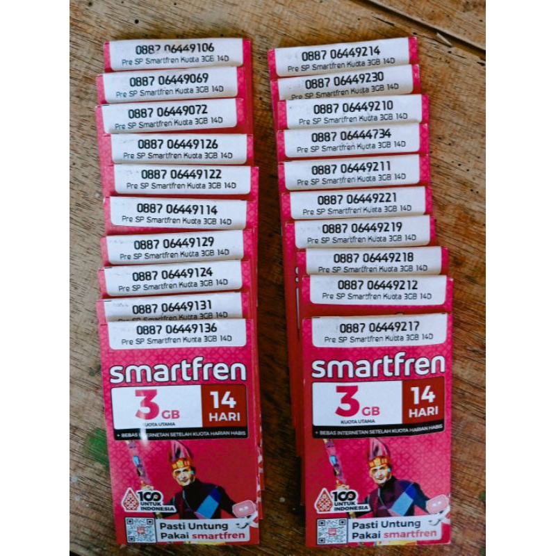 PERDANA SMARTFREN 11/13 DIGIT