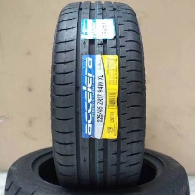 Ban Mobil 225 45 r17 Accelera Phi, Ban Luar Tubles Ukuran 225/45 Ring 17