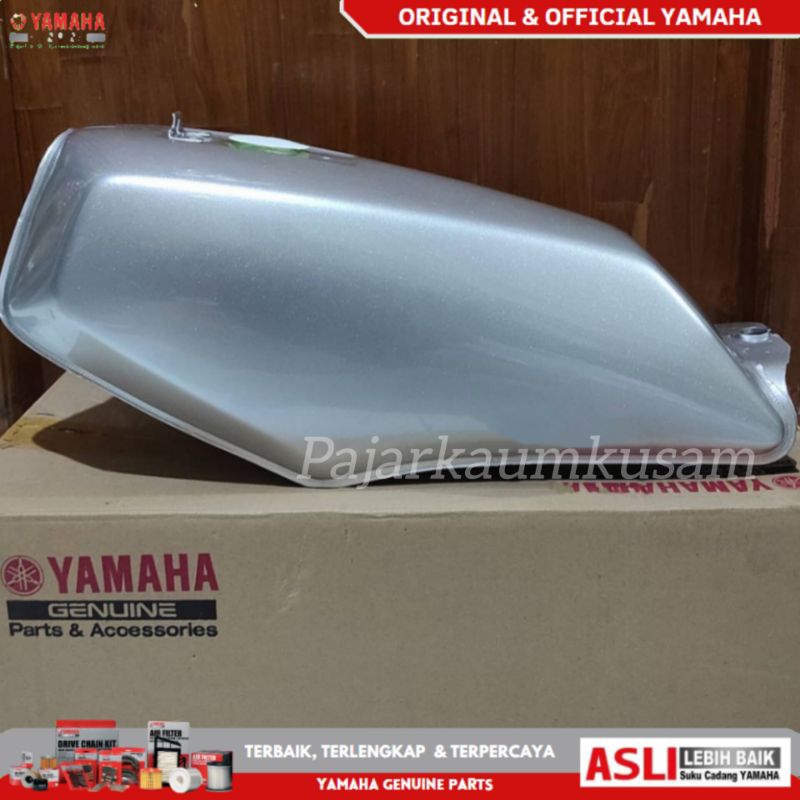 TANGKI TENGKI BENSIN RX KING SILVER POLOS ORIGINAL 29N-F4110-00-P3 FUEL TANK