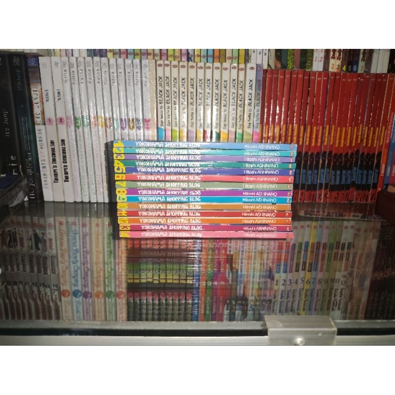 KOMIK MANGA YOKOHAMA SHOPPING BLOG SET 1-14 TAMAT