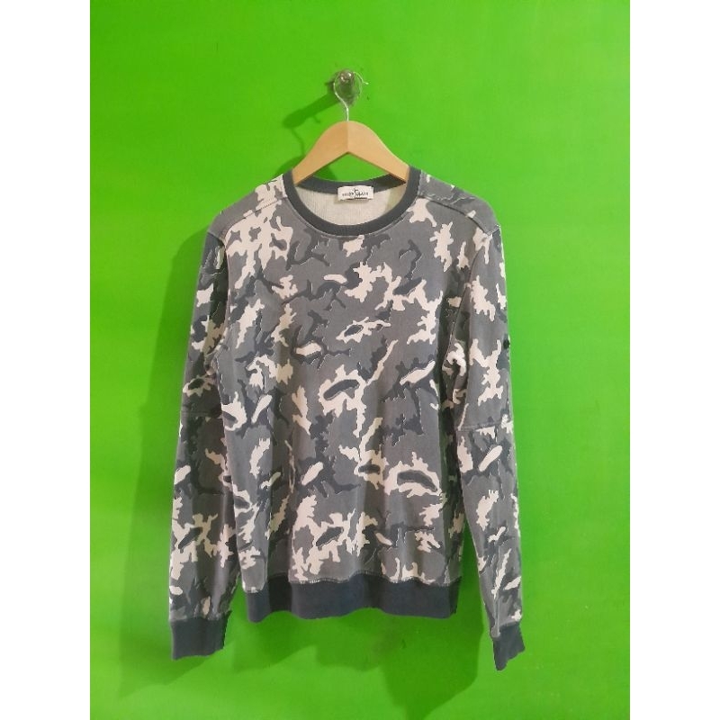 crewneck stone island camo junior