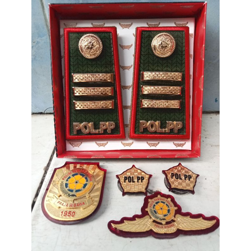 1SET ATRIBUT PDH POL PP SATPOL PP 3C ATRIBUT BRIVET PDH POL PP MAGNET