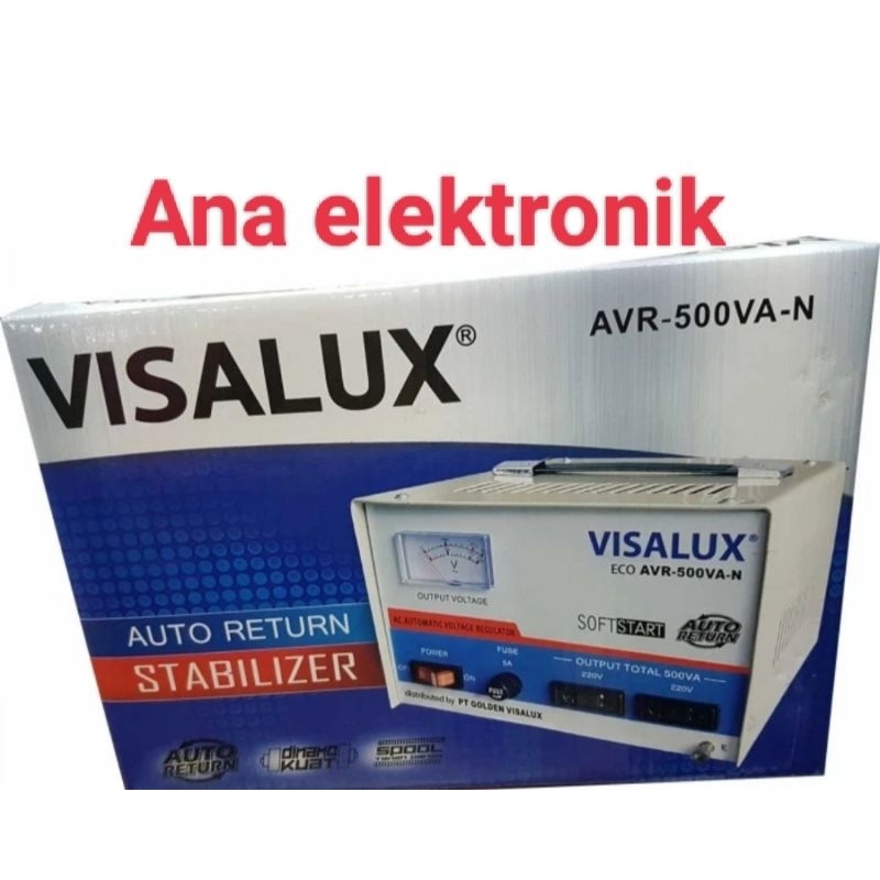 STABILIZER VISALUX AVR500VA-N AUTO RETURN