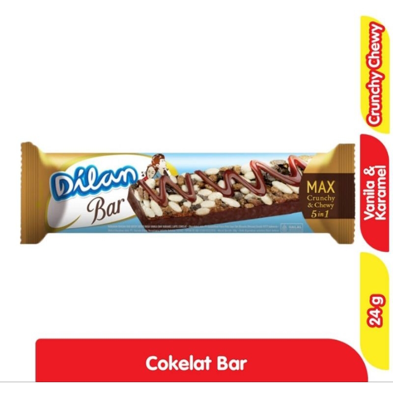 

Dilan Bar Max Snack Bar Vanila Karamel 24 g