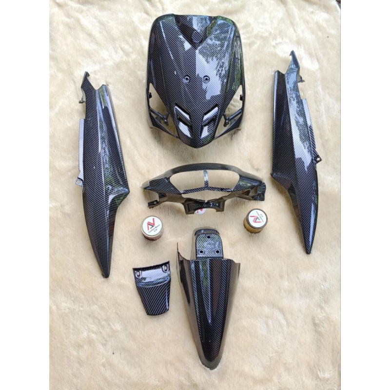 Full Body Halus Mio Sporty Karbon Celup - Carbon WTP