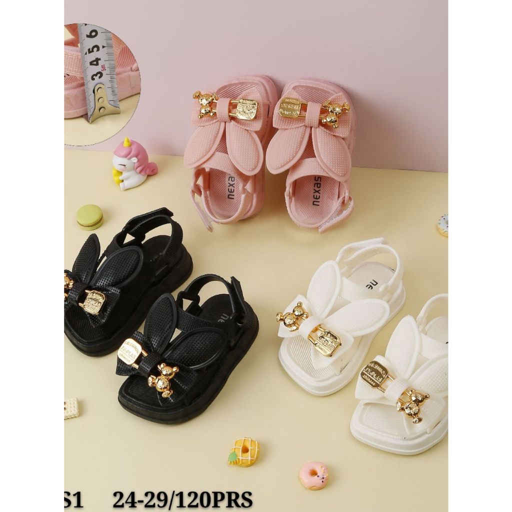 SEPATU SANDAL ANAK WANITA  PITA KELINCI NEXAS - 6088