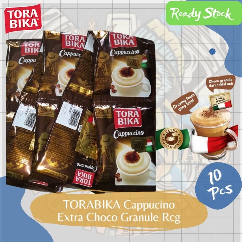 

TORABIKA Capuccino Extra Choco Granule Renceng 10x25g