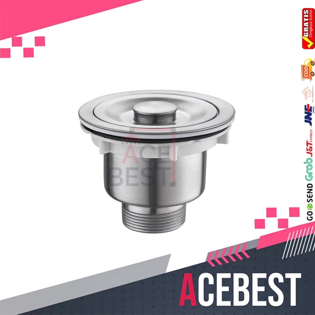 Saringan Bak Cuci Piring Afur Bak Cuci Piring Stainless JS-111