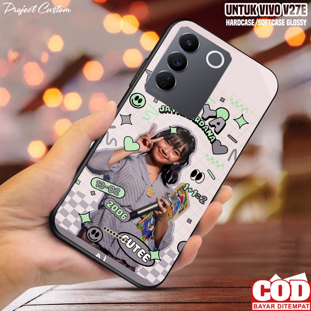 Case VIVO V27E - Casing Hp VIVO V27E Terbaru ( JKT002 ) Silikon VIVO V27E - Softcase Glass VIVO V27E