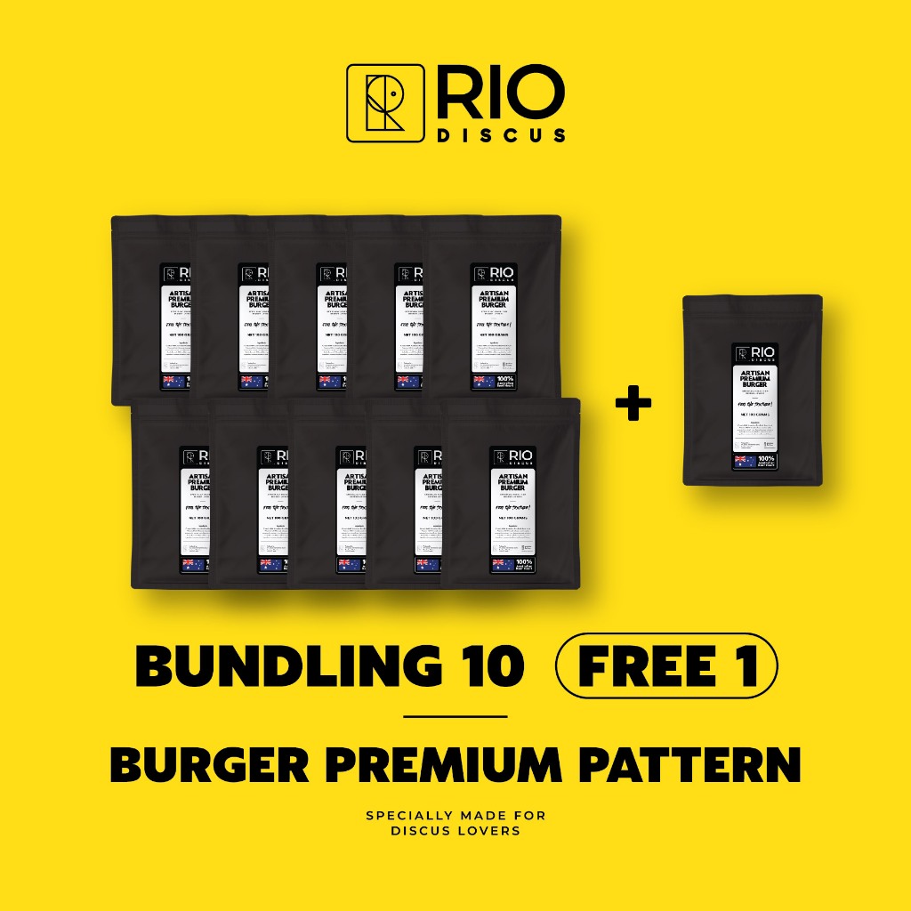 BUNDLING BURGER DISCUS - PREMIUM PATTERN