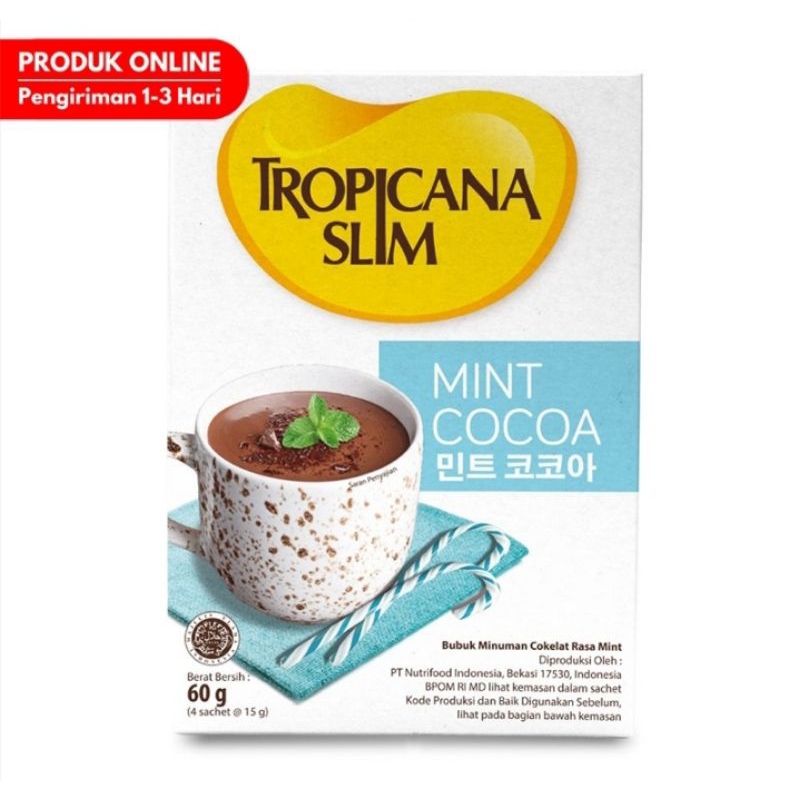 

TROPICANA SLIM Mint Cocoa 60 g